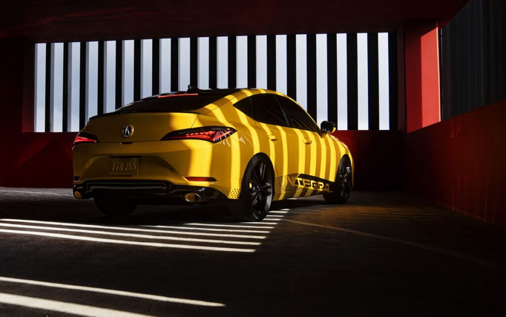 El nuevo prototipo Acura Integra hace su debut mundial como el compacto deportivo premium para una nueva generación
