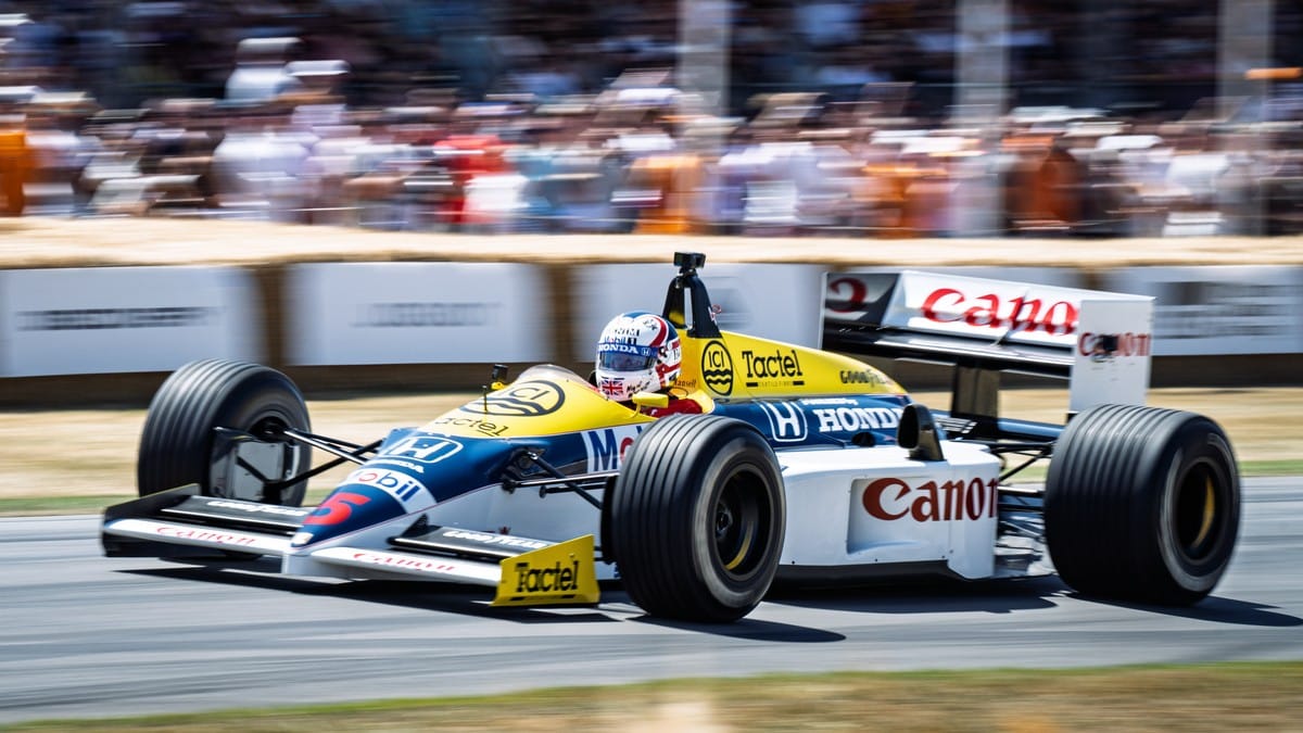 01 Honda-Powered WIlliams FW11
