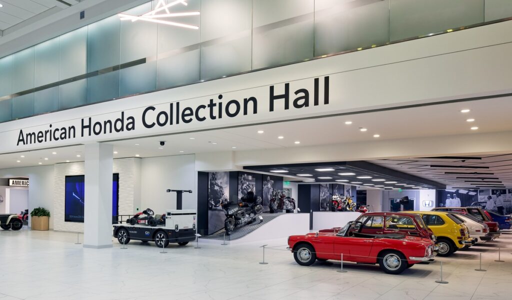 Nueva Sala de Colecciones de American Honda muestra la historia de la empresa en EE.UU.