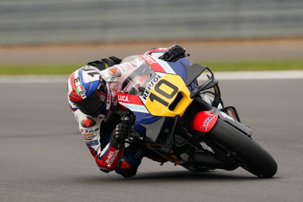 Luca Marini consigue su mejor resultado de la temporada en el GP de Gran Bretaña