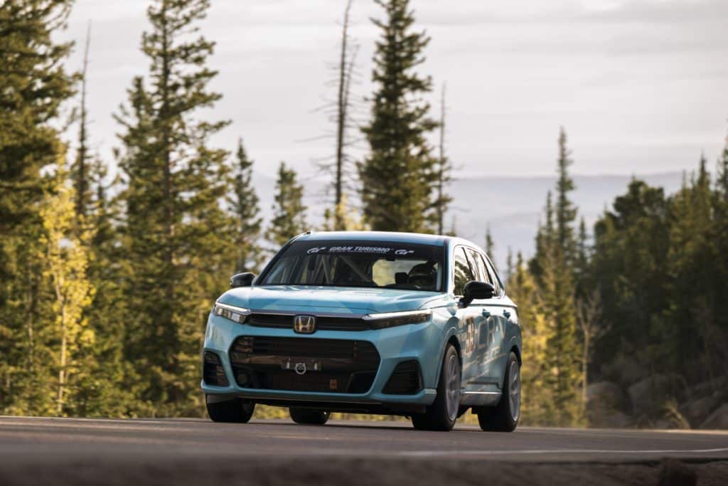 Honda CR-V e:FCEV participará en la carrera Pikes Peak Hill Climb