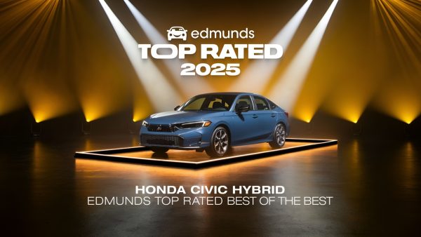 2025 Honda Civic Hybrid Wins 2025 Edmunds Top Rated Best of the Best Award