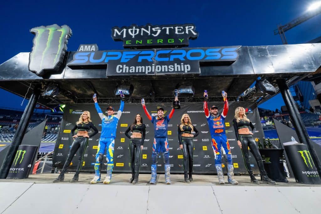 Hunter Lawrence gana el Supercross de Denver