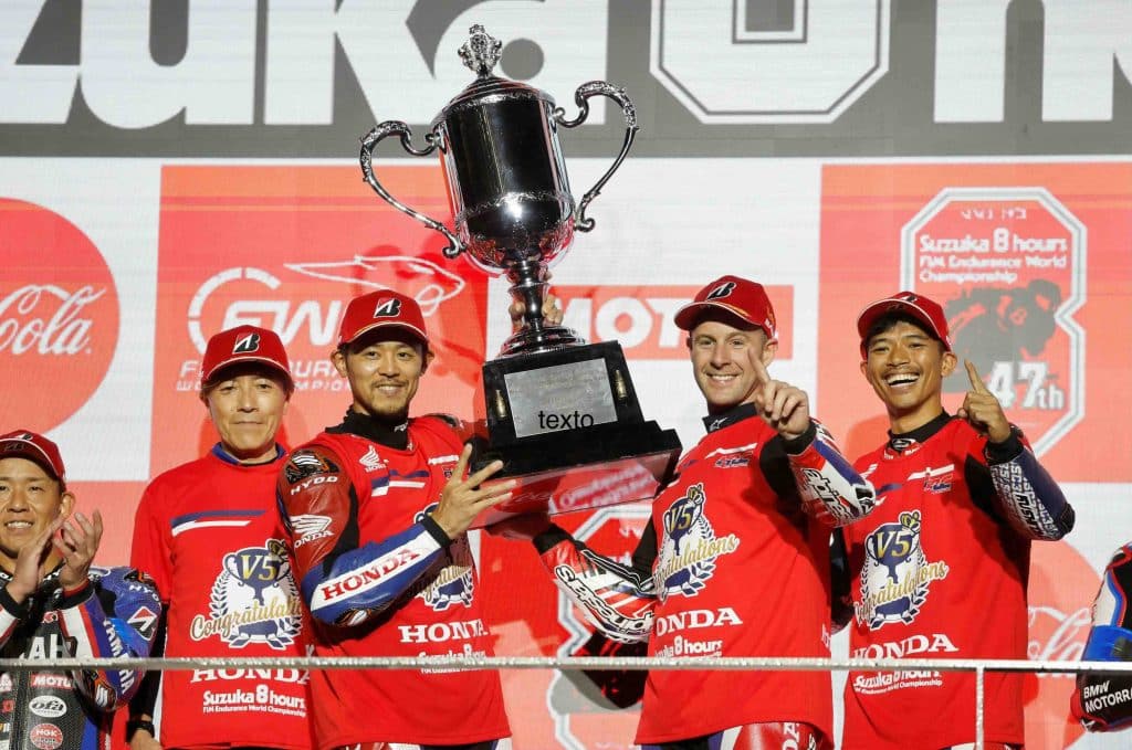 Honda HRC se lleva la victoria en la edición 47 de la Carrera de Resistencia, las 8 Horas de Suzuka en el Campeonato Mundial de Resistencia de la FIM