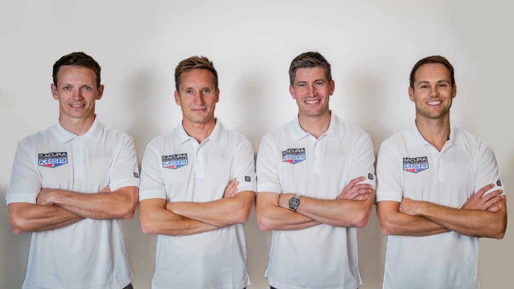 Acura Meyer Shank Racing con Curb Agajanian establece la alineación de pilotos IMSA 2025