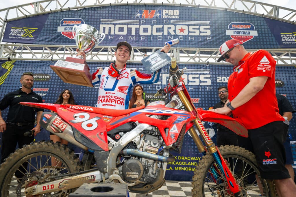 Hunter Lawrence sigue arrasando en el Campeonato 2023 con el Team Honda HRC