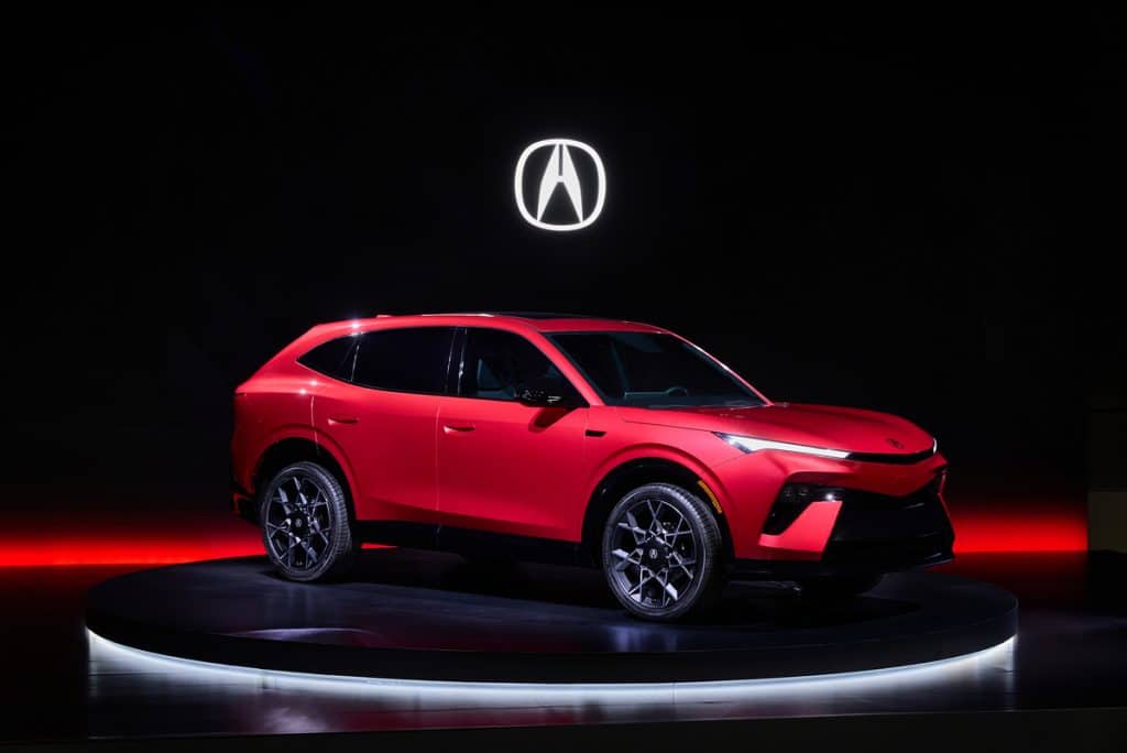 Acura presenta un prototipo de SUV híbrida durante la reunión informativa global de Honda