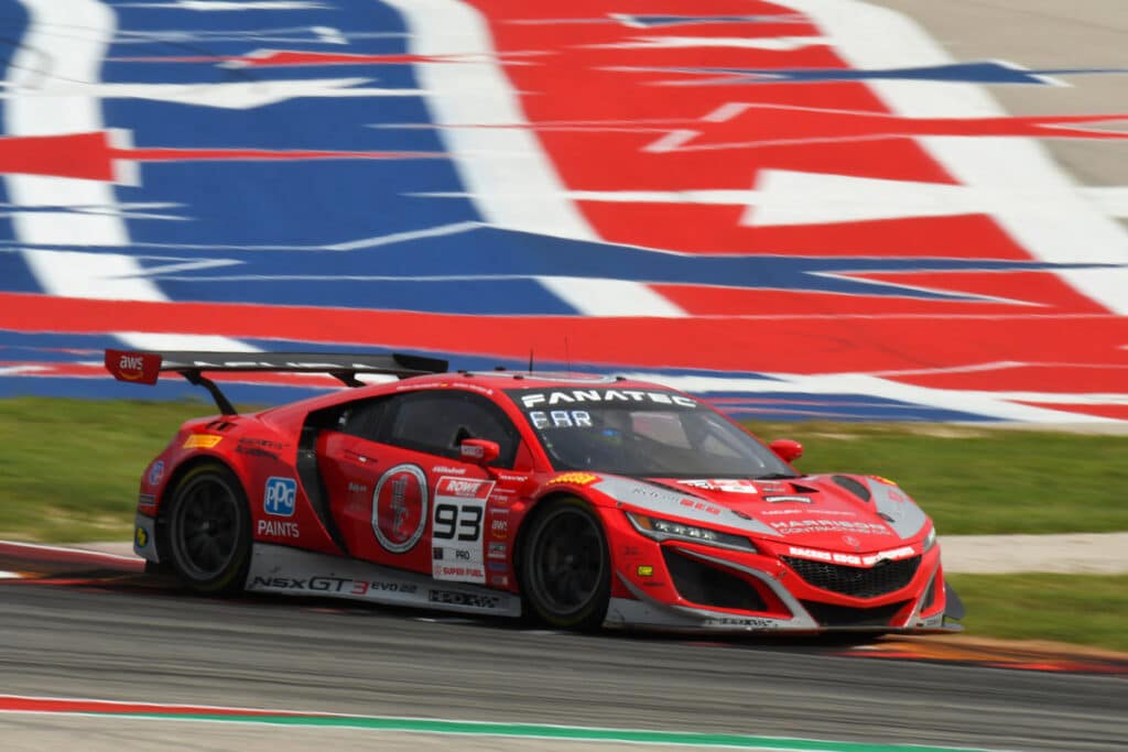 Racers Edge Motorsports consigue su primera victoria de la temporada con el Acura NSX GT3 Evo22 en el Circuito de las Américas