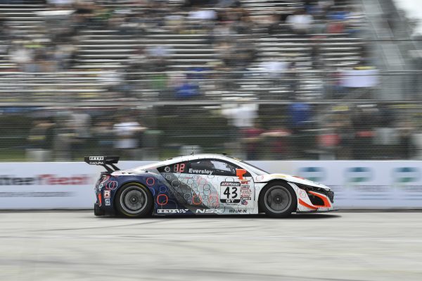 Ryan Eversley persevered to an 11th-place finish for Acura Sunda