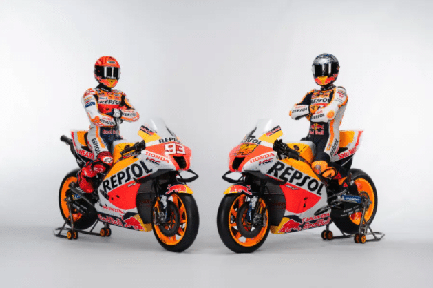 El equipo Repsol Honda, listo para el reto 2022