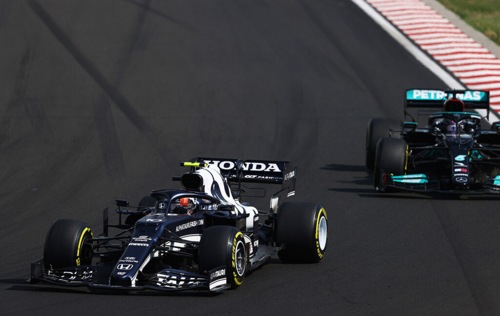 AlphaTauri lidera la suerte de Honda F1 en Hungría
