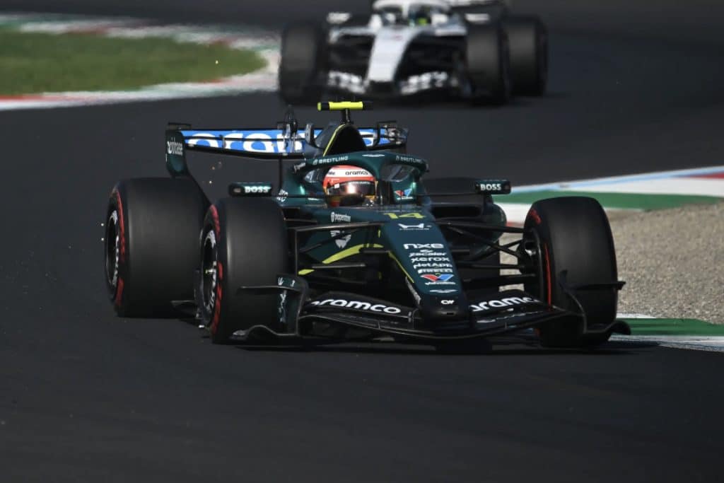 Alonso y Stroll se retiran del Gran Premio de Italia