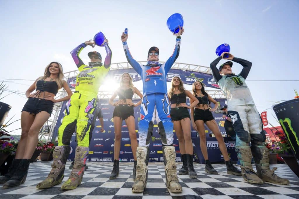 Continúa el dominio de los hermanos Lawrence en el High Point MX