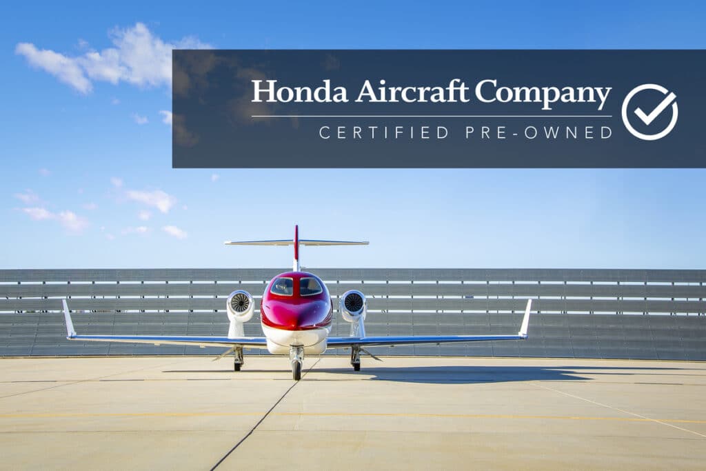 Honda Aircraft Company lanza su primer Programa de Usados ​Certificadas (CPO)
