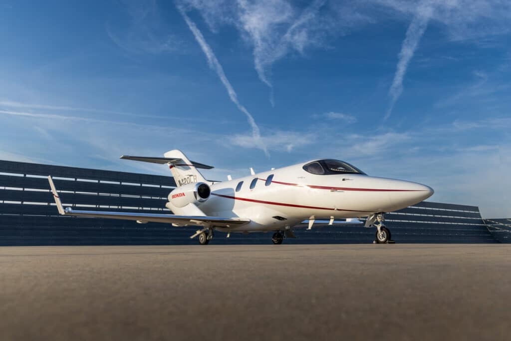 HondaJet Elite II hace su debut público en EBACE2023