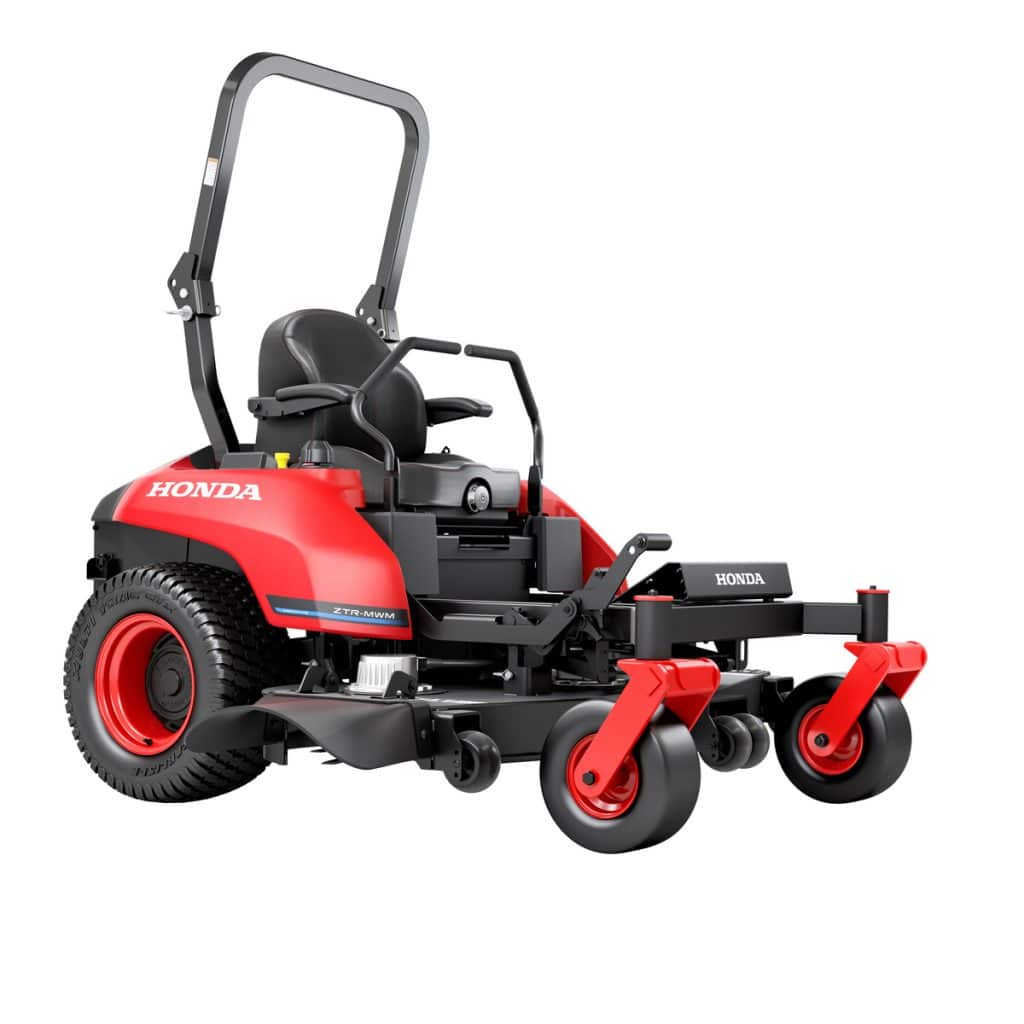 Honda presentó sus nuevos cortacéspedes a batería