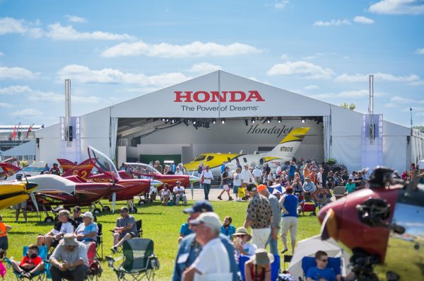 HondaJet stand en Oshkosh