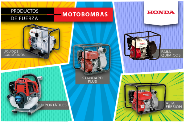 Infografia Motobombas Honda Honda