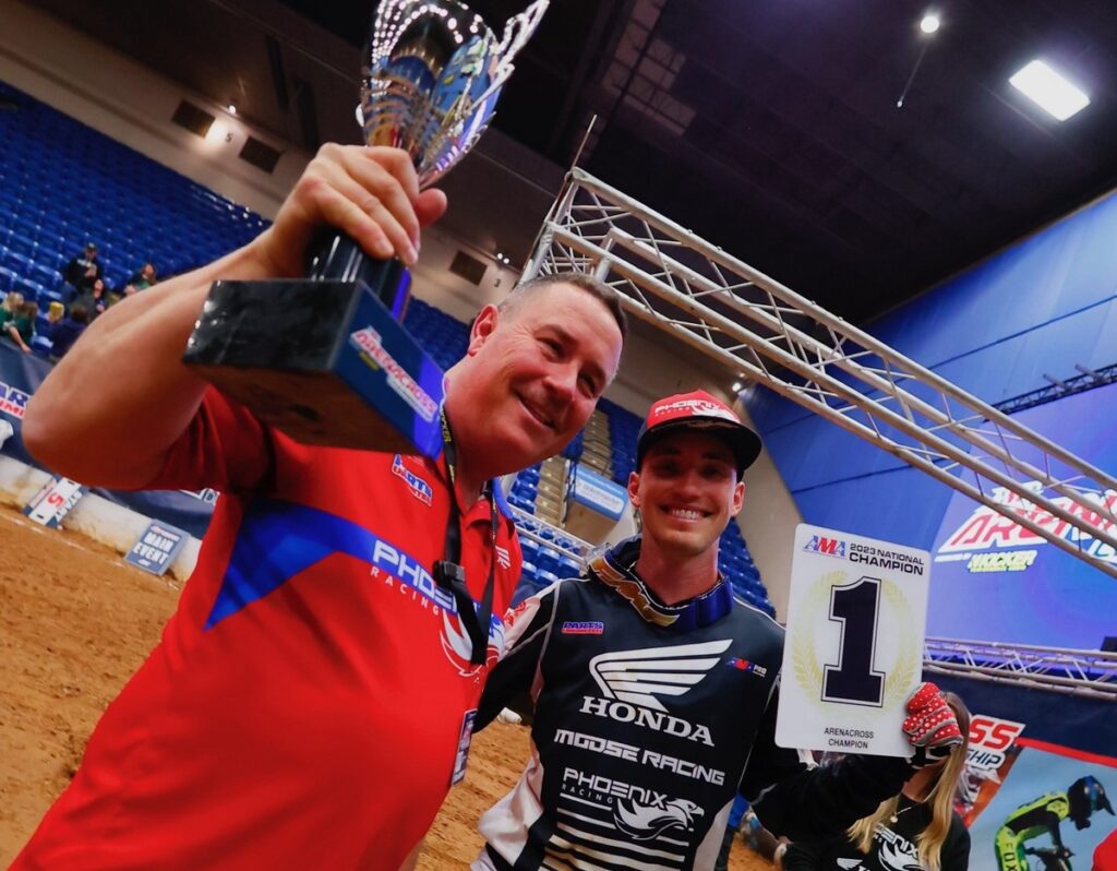 Cuarto título consecutivo para Kyle Peters en AMA Arenacross