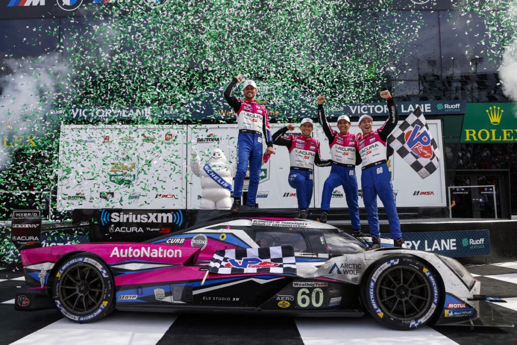 Acura gana por tercera vez consecutiva la Rolex 24 de Daytona