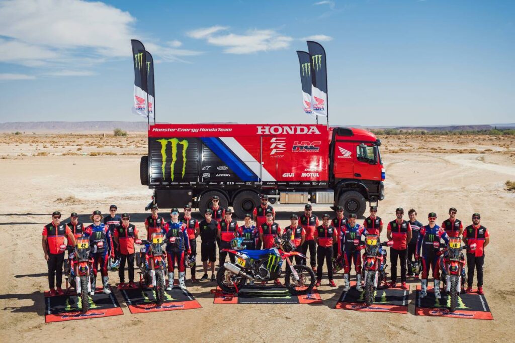 Talentosos pilotos Honda en el Rally Dakar 2024