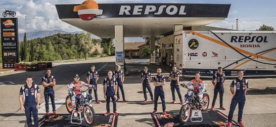 Repsol Honda Team preparado para el Campeonato Mundial del TrialGP