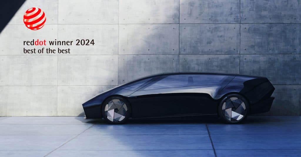 El concepto Saloon de Honda 0 Series gana el premio “Red Dot: Best of the Best 2024”