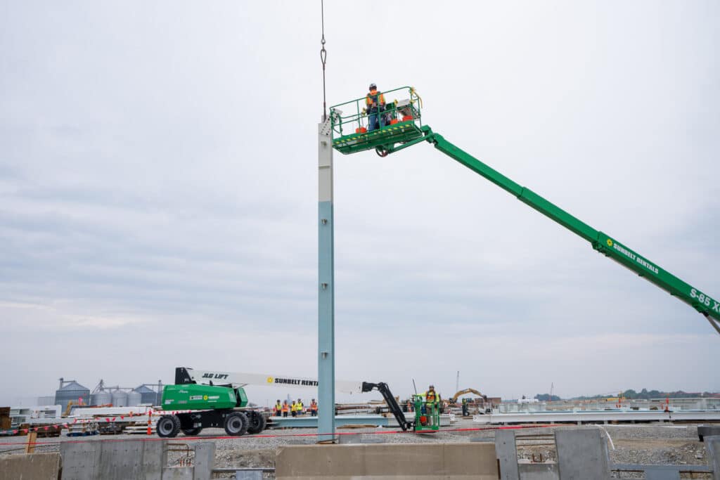 La planta de baterías LGES-Honda en Ohio alcanza otro hito importante en la construcción