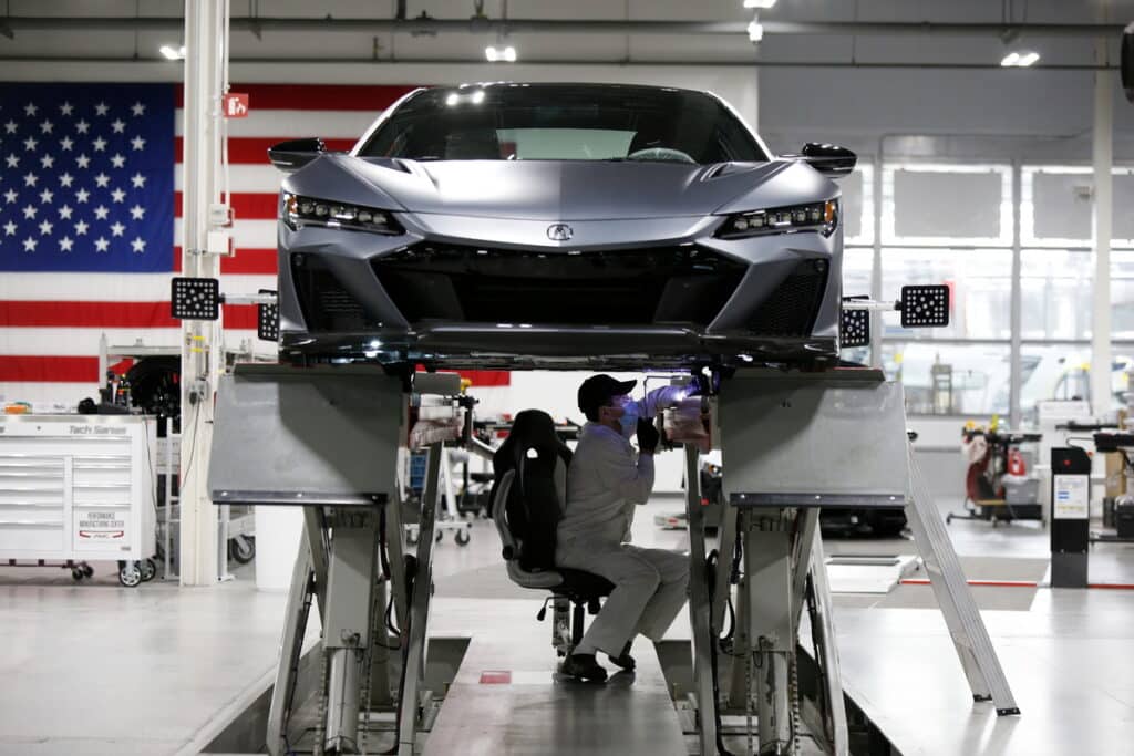 Inicia la producción del Acura NSX Type S de edición limitada en el Performance Manufacturing Center