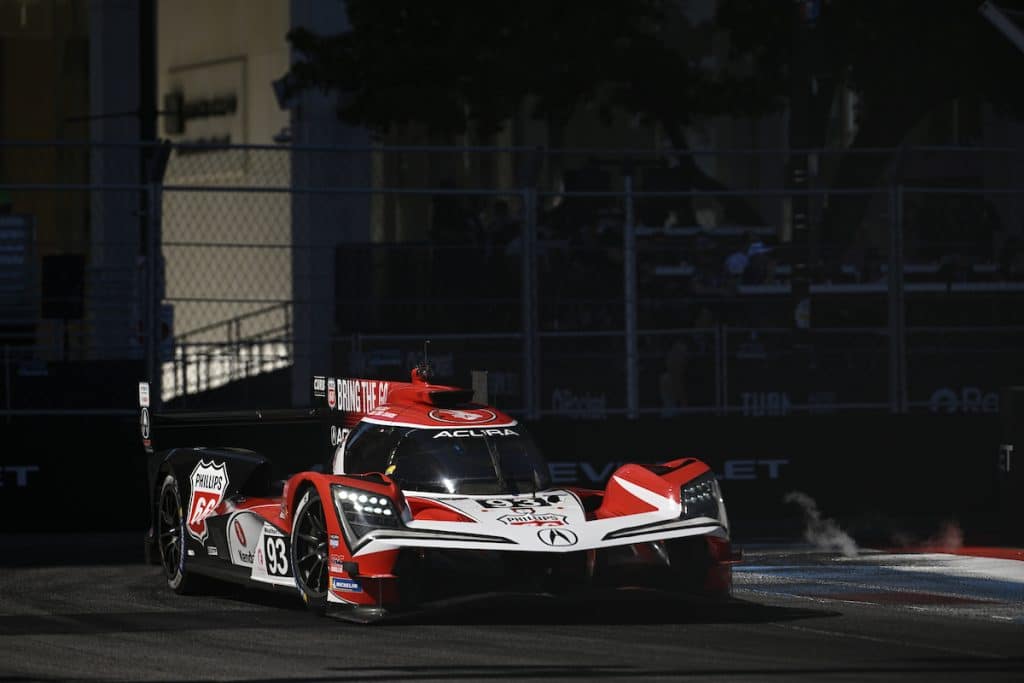 Acura consigue el cuarto y séptimo lugar en el Gran Premio de Detroit