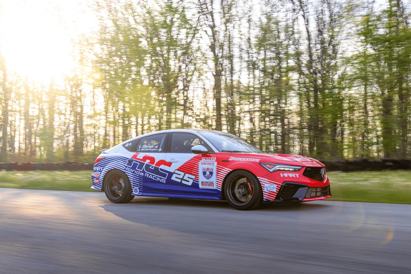 Acura Integra Type S con piezas HRC Prototype Performance compite en el rally de 3,000 millas «One Lap of America»