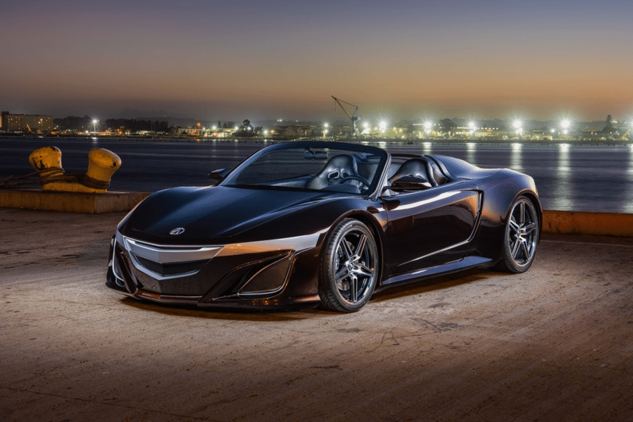 Se subasta un superdeportivo de superhéroes: el Acura NSX Roadster de la película The Avengers de Marvel ya está disponible en Cars & Bids