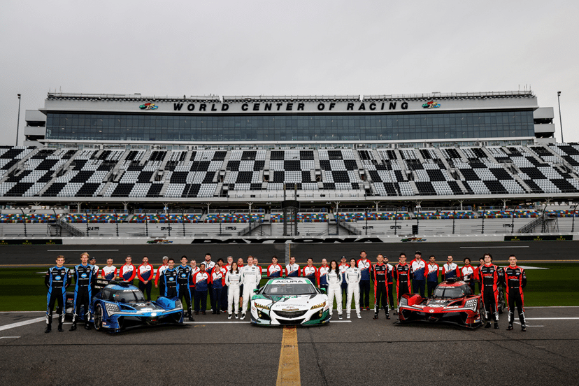 Podio para Acura en la Rolex 24 de Daytona