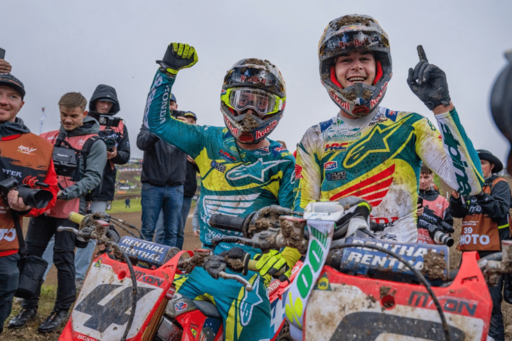 Jett y Hunter Lawrence se unen a Kyle Websterpara ganar el Motocross de las Naciones