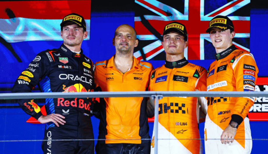 Verstappen termina segundo en el GP de Singapur